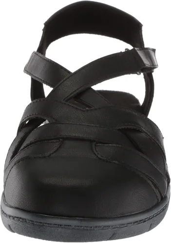 Miniatura 2 de Easy Street Garrett - Sandalias planas de piel sintética con tiras, Rojo