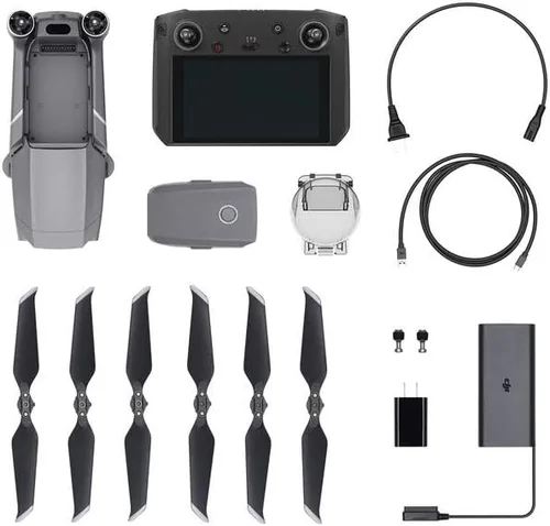Miniatura 10 de DJI Mavic 2 Zoom - Dron cuadricóptero UAV con cámara de zoom óptico, cardán de 3 ejes, video 4K, 12MP, sensor CMOS de 1/2.3", hasta 48mph, gris