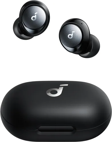 Soundcore de Anker Space A40 Auriculares inalámbricos con cancelación activa de ruido adaptativa, reducción de ruido hasta un 98%, reproducción
