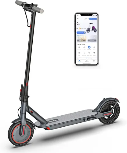 Miniatura 15 de Joyhis Electric Scooter for Adults with Seat, 15-21 Miles Range Scooters, 19Mph Escooter, 8.5"/10" Folding Scooters with APP Control, 350W/500W