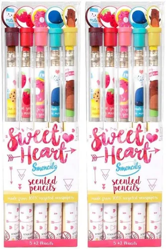 Miniatura 15 de Lápices de Halloween Smencils – Lápices perfumados gourmet patentados HB #2, 5 unidades, regalos para niños, suministros escolares, recompensas