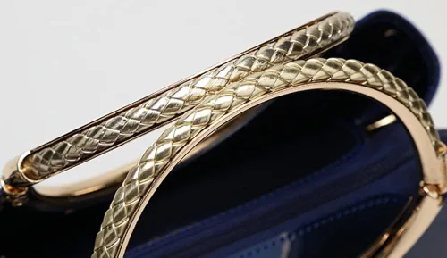 Miniatura 4 de Bolso cruzado de cuero lacado brillante para mujer, elegante bolso de noche, bolso de mano retro para fiesta de graduación