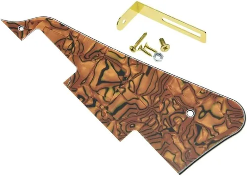 Miniatura 66 de Dopro Golpeador de guitarra LP de 1 capa con soporte cromado para Epiphone Les Paul