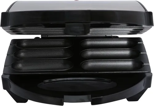 Miniatura 3 de Brentwood TS-601S - Máquina para perros de maíz antiadherente 6, acero inoxidable, plata, 5X10X10