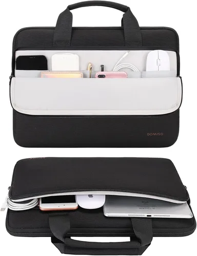 Miniatura 6 de DOMISO - Funda protectora para portátil de 17 pulgadas con asa, compatible con portátiles de 17-17.3 pulgadas HP Dell ASUS Lenovo Chromebook, bolsa
