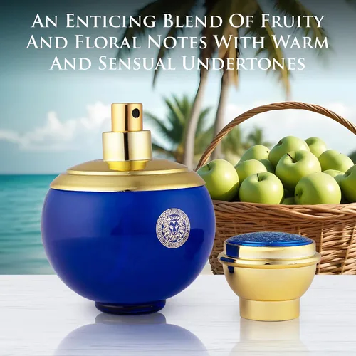 Miniatura 8 de Verse Deep Blue for Women EDP 3.4 fl oz - Acuerdos florales, afrutados y amaderados - Notas superiores de manzana, grosella negra y trébol aroma