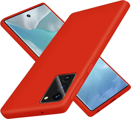 Miniatura 9 de Funda de silicona líquida compatible con Galaxy Note 20, protección de cuerpo completo de goma de gel a prueba de golpes para Galaxy Note 20 de 6.7