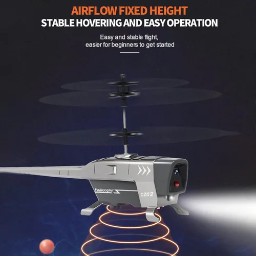 Miniatura 4 de GoolRC Helicóptero de control remoto, helicóptero RC de 3.5 canales con giroscopio para principiantes, avión RC volador para interiores y exteriores