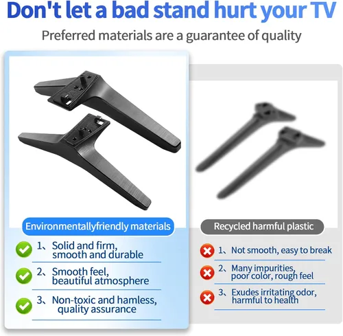 Miniatura 3 de para patas de TV LG, patas de repuesto para soporte de TV para LG - 49 50 55 pulgadas para series LJ UJ UK UM UN, para 55UK6500 55UM7300 55UN6900
