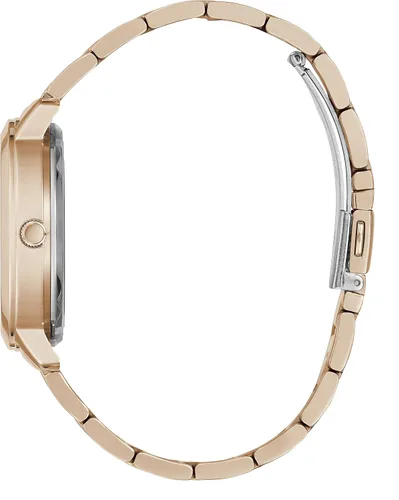 Miniatura 2 de GUESS Reloj de mujer Trend Clear de 1.417in, plateado