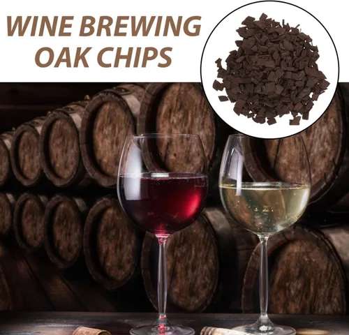 Miniatura 3 de HEMOTON Chips de roble francés de 3.53 oz para elaboración casera de roble, tostada media para la elaboración de vino As Shown 3