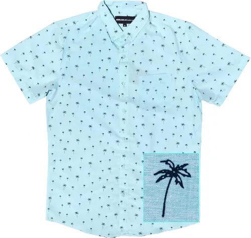 Miniatura 49 de Molokai Surf - Camisas hawaianas de manga corta con botones y corte ajustado