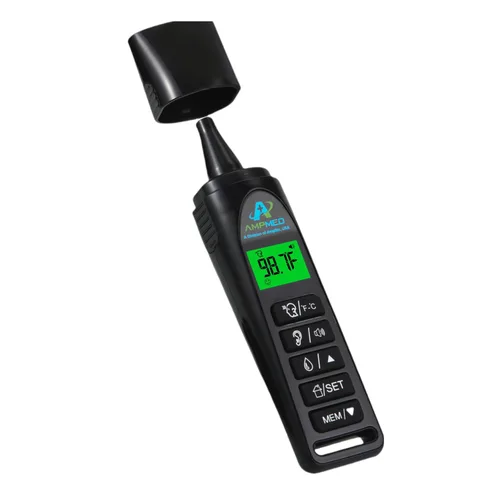 Miniatura 9 de Amplim 1701AE3 - Termómetro de frente, infrarrojo, digital, resistente para tomar la temperatura sin contacto, ideal para bebés, niños y adultos