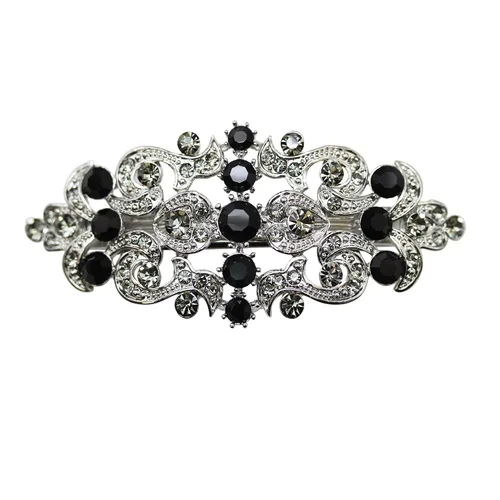 Miniatura 16 de Faship Precioso pasador floral de cristal AB Rhinestone