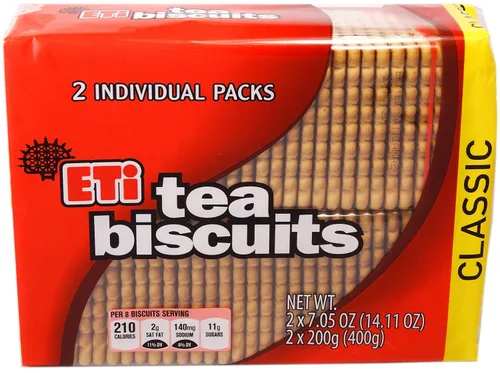 Miniatura 3 de Eti Galletas de té 2 x 2 paquetes (4 mangas envueltas individualmente), 28.22 oz, (28.2 onzas en total)