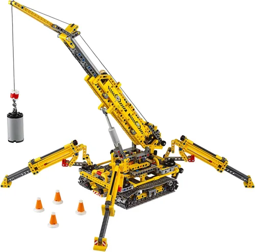 LEGO Technic 42097 Kit de construcción de grúa sobre orugas compacta (920 piezas)