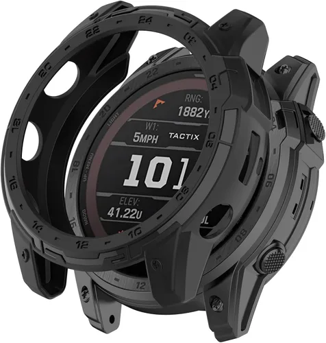 Miniatura 7 de TenCloud Tactix 7 Fundas de reloj compatibles con Garmin tactix 7/tactix 7 Pro Funda protectora resistente a los arañazos para Garmin Tactix 7 Pro