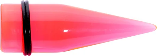 Miniatura 4 de White Acrylic Straight Taper Set Available in Sizes 14 Gauge to 00 Gauge 1.6mm (14 Gauge)
