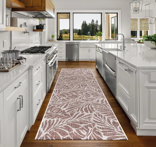 Miniatura 143 de Keen Home Design Alfombra de pasillo para exteriores, 26 x 119 pulgadas, lavable para interiores y exteriores, para patio, cocina, balcón, playa