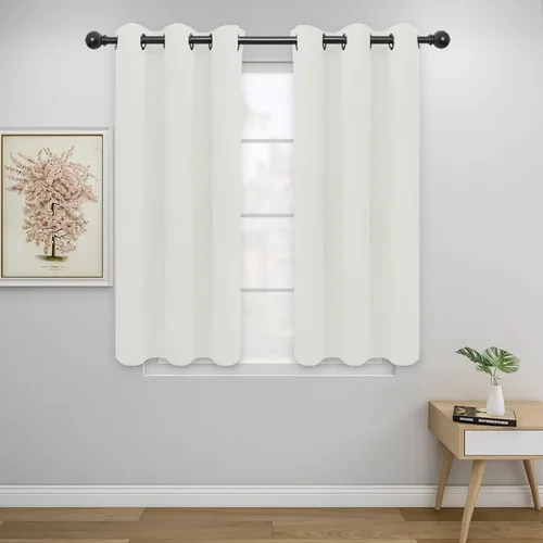 Miniatura 249 de Easy-Going - Cortinas opacas para dormitorio, aislamiento térmico sólido con ojales, cortinas de ventana para reducción de ruido, cortinas