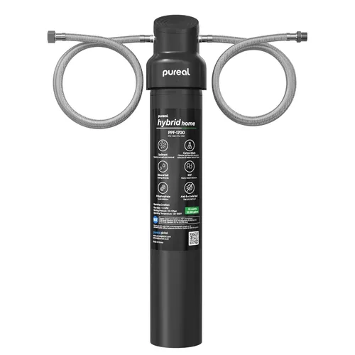 Miniatura 9 de Pureal Hybrid Home PPU-1020D - Sistema de filtro de agua de 2 etapas para debajo del fregadero, 10 K galones, NSF/ANSI 42 y 372, filtro de con grifo