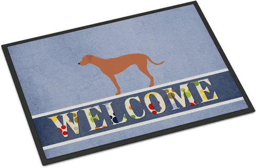 Miniatura 76 de Caroline's Treasures BB8321JMAT - Felpudo de bienvenida Berger Picard de 24 x 36 pulgadas, tapete azul para puerta delantera, para interiores