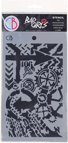 Ciao Bella - Plantilla para niñas malas, 5.0 x 8.0 in, 406