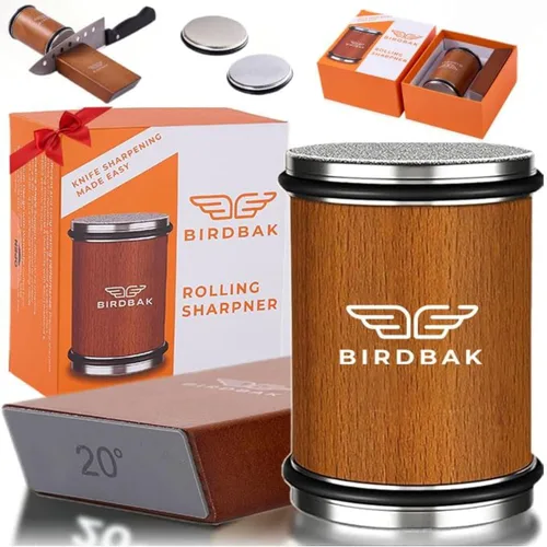 El kit original de afilador de cuchillos rodantes de primera calidad, solución definitiva para afilar cuchillos, con diamantes y cerámica para acero
