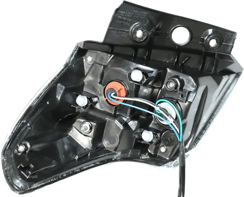 Miniatura 6 de Luz trasera del lado del pasajero compatible con 2016 2017 2018TOYOTA RAV4, luces traseras derechas de lentes transparentes, lámparas de freno