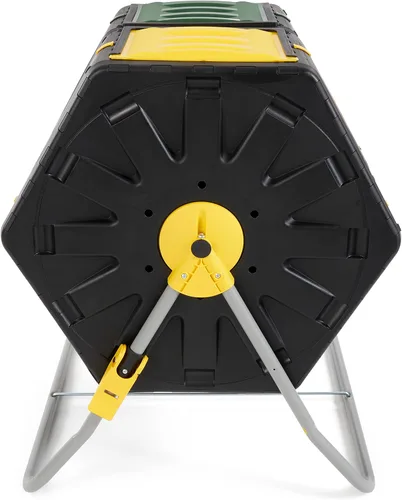 Miniatura 4 de Miracle-Gro - Contenedor de doble cámara para composta, para exteriores, 2 puertas corredizas (2 x 70 litros)