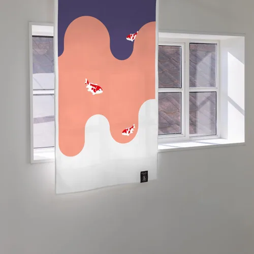 Miniatura 23 de Cortinas-Puertas-Estampado de Gato Ático (33 pulgadas de ancho x 55 pulgadas de largo)