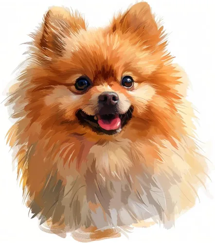Kits de pintura de diamantes 5D para perro, pomerania, taladro completo, cuentas redondas, arte de diamante, gemas de piedra, punto de cruz, pintura