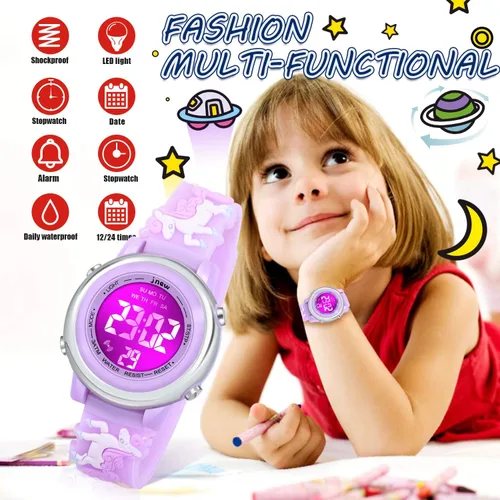 Miniatura 3 de Girls Watches Age 3-10 with Waterproof Alarm - Best Gifts for Girls