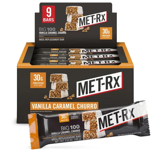 Miniatura 17 de MET-Rx Big 100 barras de proteínas colosales, Blueberry Cobbler, barras de reemplazo de comidas, 4