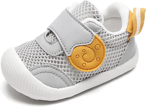 OAISNIT Zapatos deportivos antideslizantes para bebés, niños y niñas, ligeros, suaves, para caminar y correr