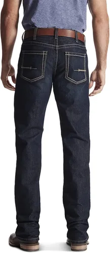 Miniatura 2 de Ariat Rebar M4 Relaxed DuraStretch - Jeans básicos de corte de bota para hombre, Carbine