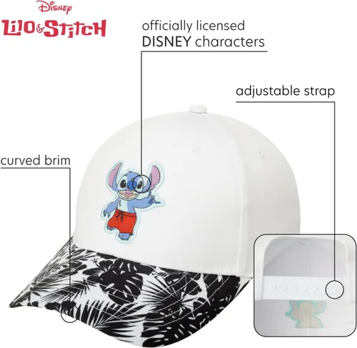 Miniatura 2 de Disney Gorra de béisbol de Minnie Mouse, Lilo & Stitch para mujer