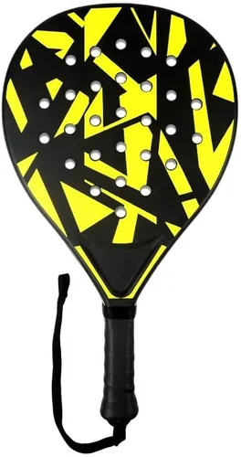 Miniatura 5 de Raqueta de pádel – superficie ABS y núcleo de espuma EVA, raquetas de pádel de playa para adultos – al aire libre, arena, patio trasero, diversión