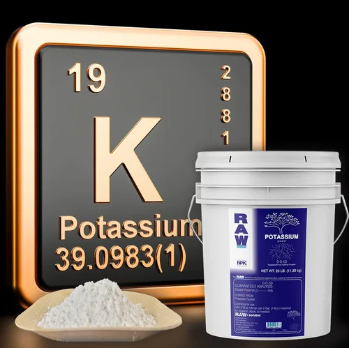 Miniatura 2 de RAW Fertilizante de potasio 0-0-50 25lb Potasa soluble en agua para plantas con flores y etapa de floración Nutrientes hidropónicos para plantas