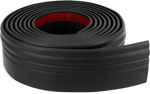 Miniatura 13 de COUKIU Moldura Flexible de Zócalo de EVA, Moldura de Base de Pared de Goma Despegar y Pegar, 2.75 Pulgadas x 10 Pies Base de Pared de Vinilo Blanco