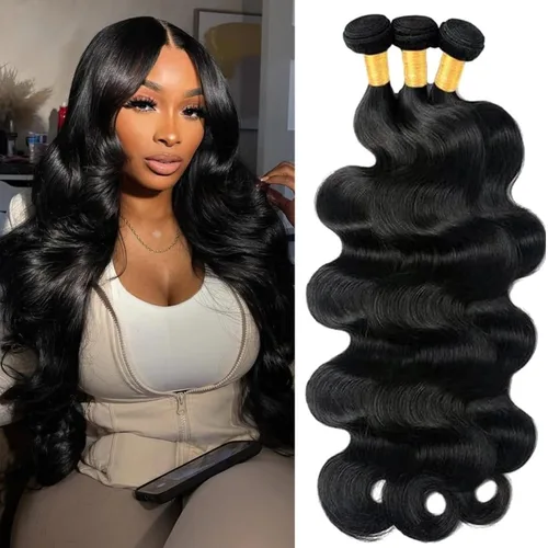 Miniatura 11 de Pelucas de cabello humano con cierre de encaje 4x4, onda corporal, cierre de encaje transparente, parte libre, 100% cabello humano brasileño virgen