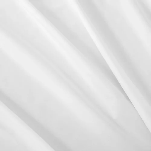 Miniatura 2 de H by Frette Sábana bajera de satén (tamaño individual) – Sábana bajera de lujo totalmente blanca, suave, sedosa y lustrosa, 100% algodón de fibra