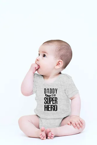 Miniatura 14 de CBTwear Daddy Is My Superhero - Ropa de bebé - Divertidos trajes para recién nacidos para niños y niñas
