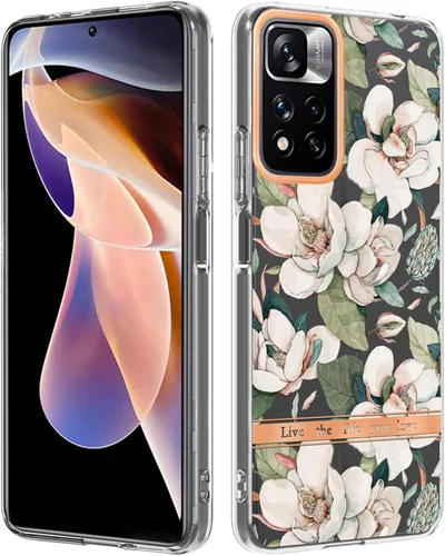 Miniatura 92 de Funda compatible con Redmi Note 11 4G, compatible con Xiaomi Redmi Note 11S 4G (no 5G) para teléfono móvil TPU funda FH