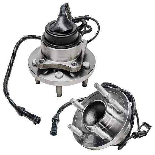 Miniatura 16 de Detroit Axle - 2 rodamientos de rueda delanteros para Ford Contour Mercury Cougar Mystique Volvo S40 V40, trasero para Escape Mariner Mazda Tribute