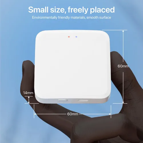 Miniatura 6 de TUYA - Puerta de enlace WiFi para timbre de puerta inteligente, cerrojo de huella digital