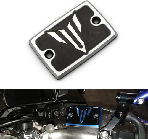 Miniatura 8 de Tapa de aceite para depósito de líquido de frenos delanteros compatible con Yamaha MT07 MT-07 FZ07 FZ-07 MT-09 MT09 FZ-09 FZ09 FJ09 MT-10 MT10 FZ10