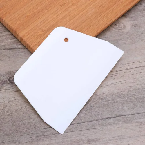 Miniatura 8 de Cabilock 2 piezas de raspador de tartas para glaseado, de plástico, flexible, para pastelería, decoración de pasteles, cocina, herramienta