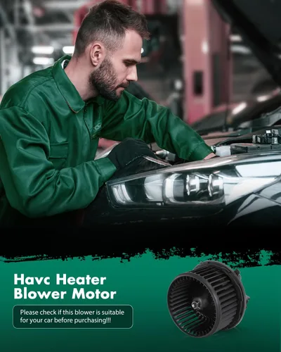 Miniatura 6 de SCITOO Motor soplador de calentador HVAC con jaula de ventilador frontal 700089 para Cadillac 2002-2006, para Chevy 1999-2006, para GMC 1999-2006