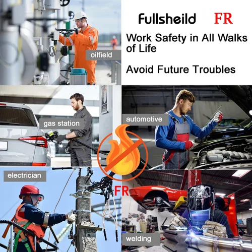 Miniatura 11 de Fullsheild FR - Máscara facial resistente al fuego, cubierta completa, polaina para el cuello, para soldar, caza, ejército, trabajo militar